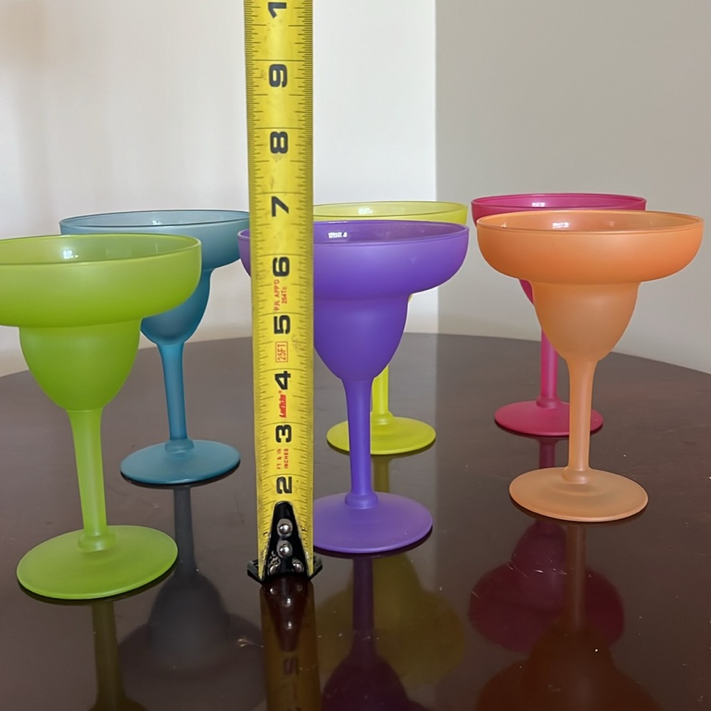 Libbey Multicolor6 Margarita Glasses - Picture 13 of 16